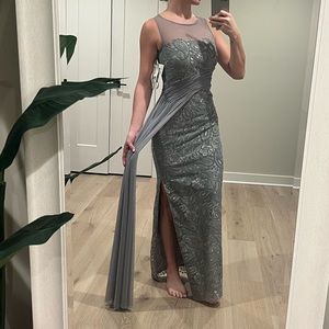 Stunning Grey Lauren Dress